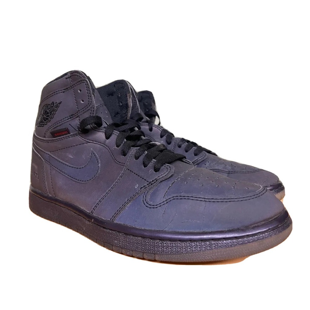 Size 11 Jordan 1 High Zoom Fearless Mens Black Good Iridescent BV0006-900
